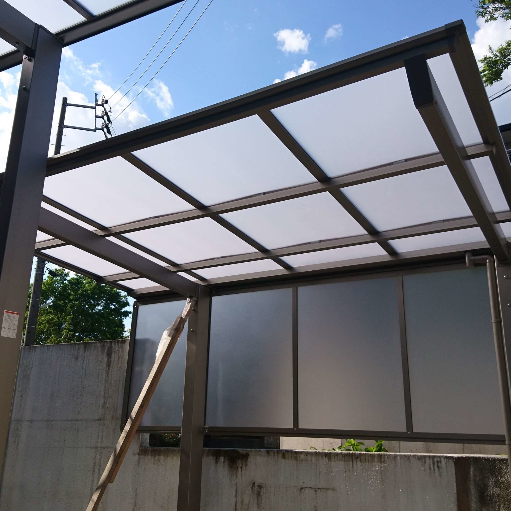 サイクルポート修理 名古屋市中区 | サイクルポート修理ならエクステリアの窓口名古屋市中区