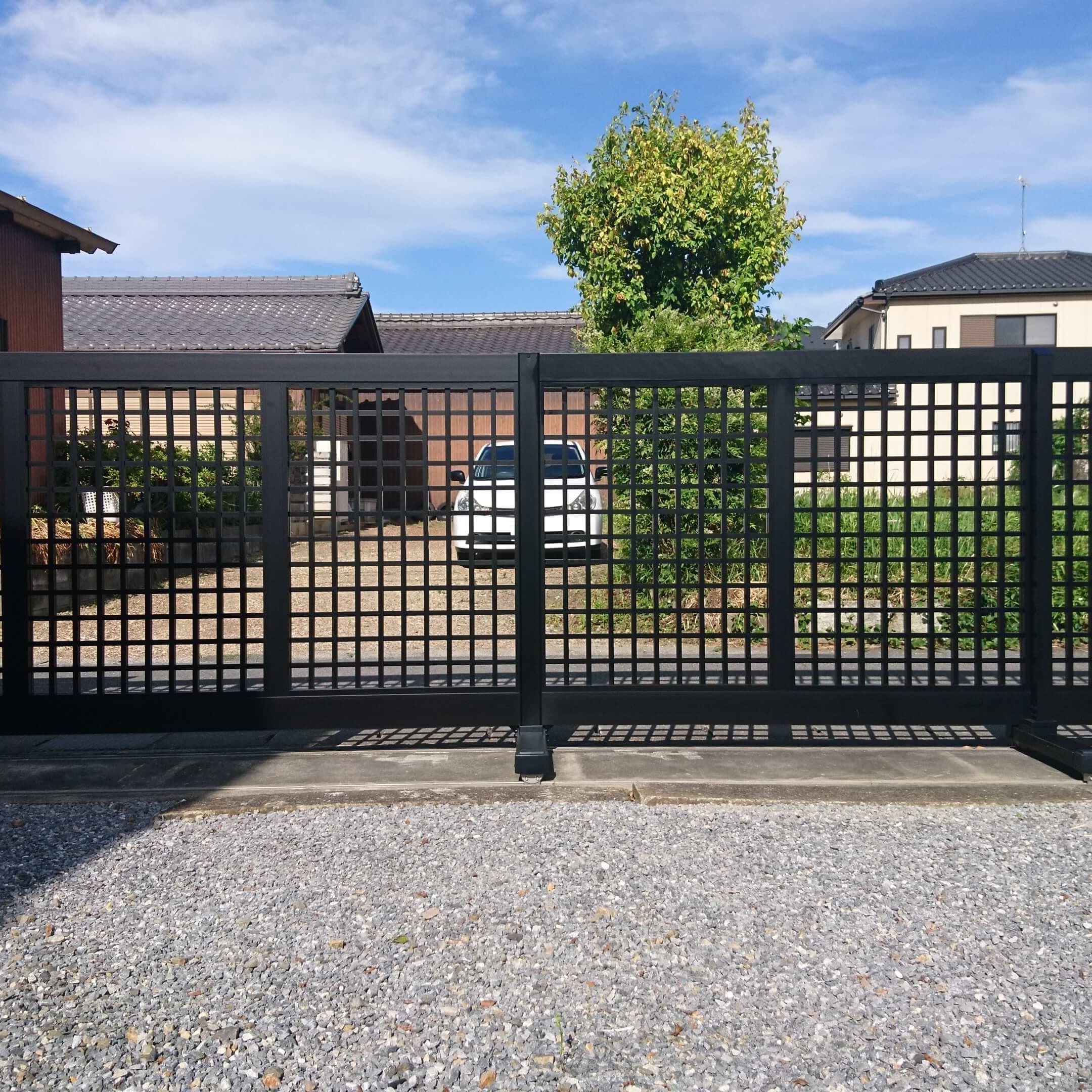 大型引戸門扉新設・取替え 名古屋市中区 | 大型引戸門扉新設・取替えならエクステリアの窓口名古屋市中区