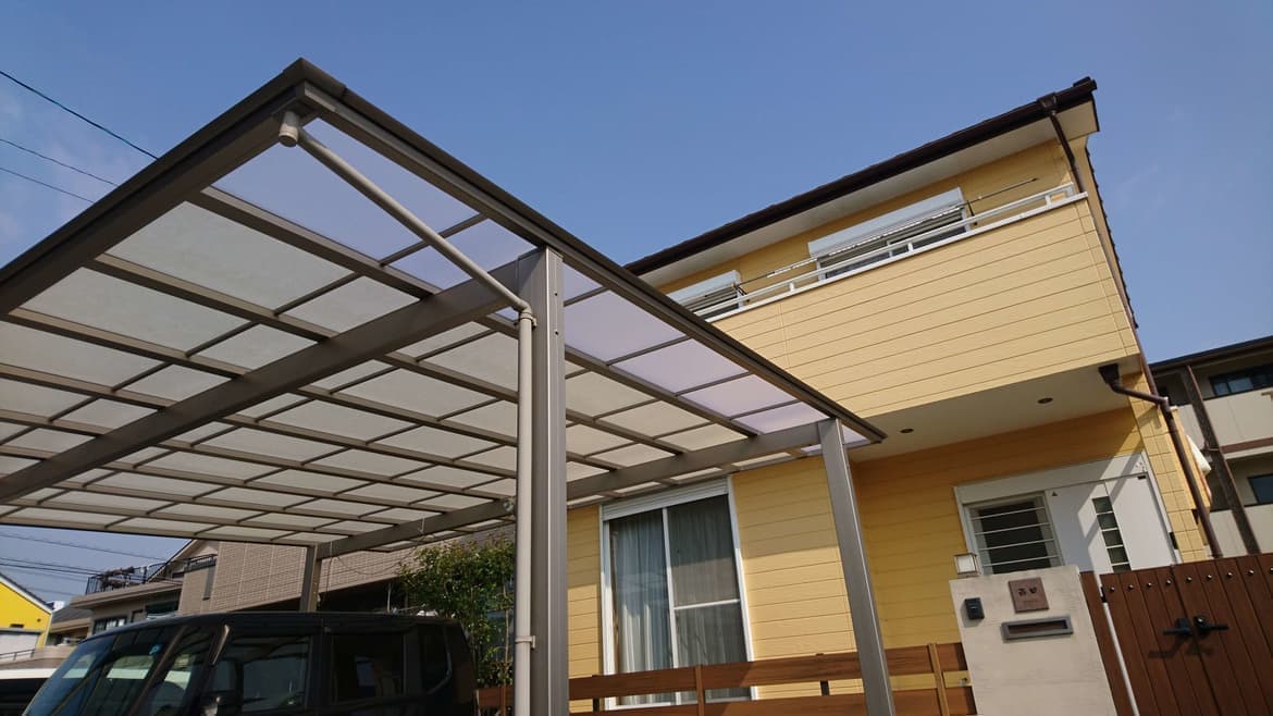 カーポート部材交換 名古屋市中区 | カーポート修理ならエクステリアの窓口名古屋市中区