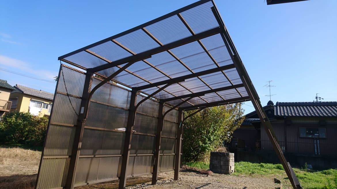 波板張替え 名古屋市中区 | エクステリアの窓口名古屋市中区