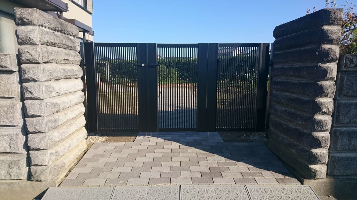 門扉の取替え 名古屋市中区 | 門扉の取替えならエクステリアの窓口名古屋市中区