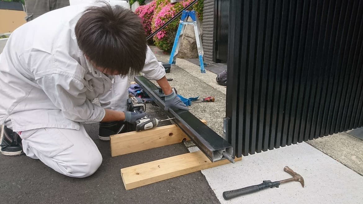 門扉修理 名古屋市中区 | 門扉の取替えならエクステリアの窓口名古屋市中区