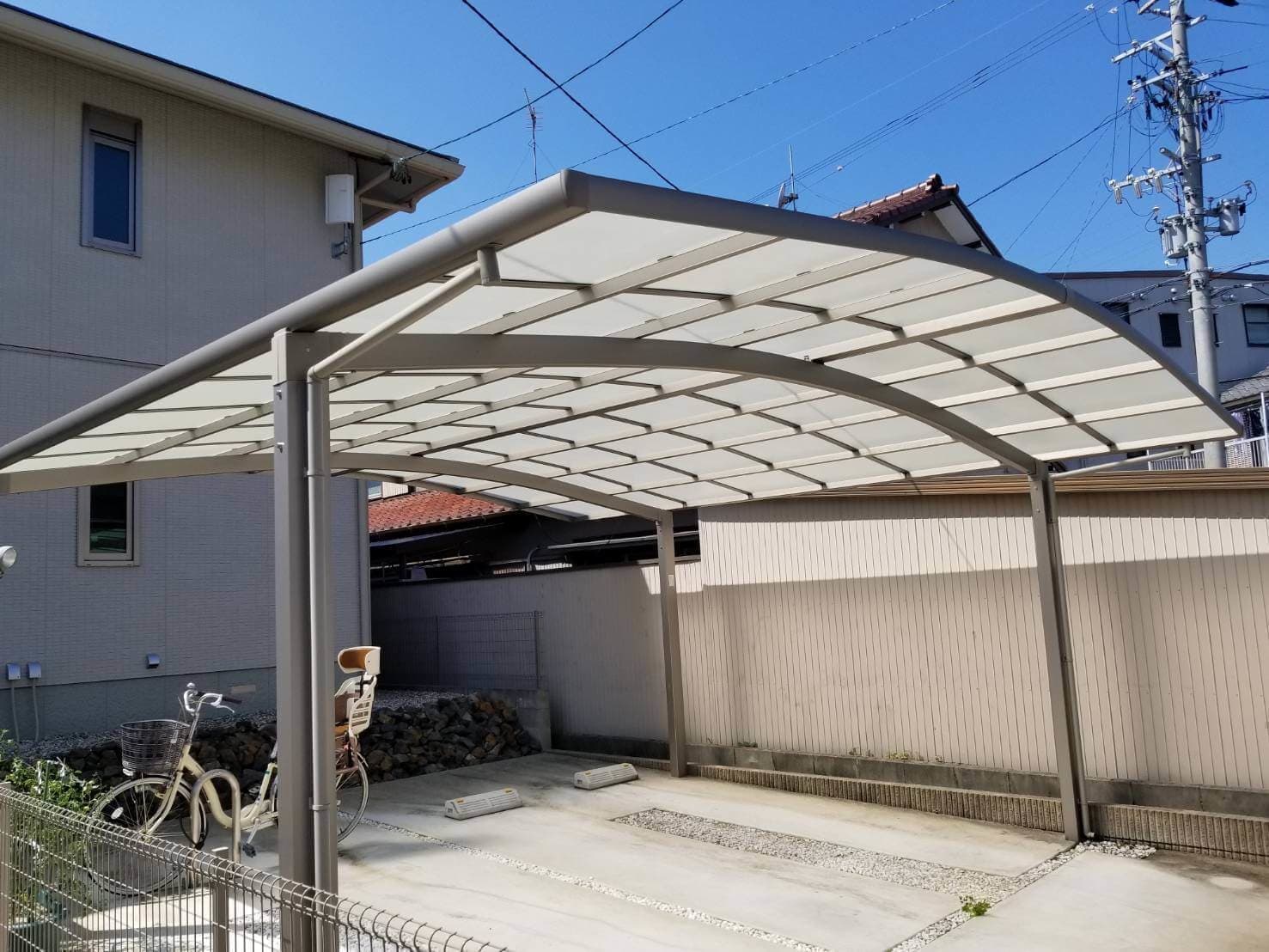 カーポート補修工事 名古屋市中区 | カーポート修理ならエクステリアの窓口名古屋市中区