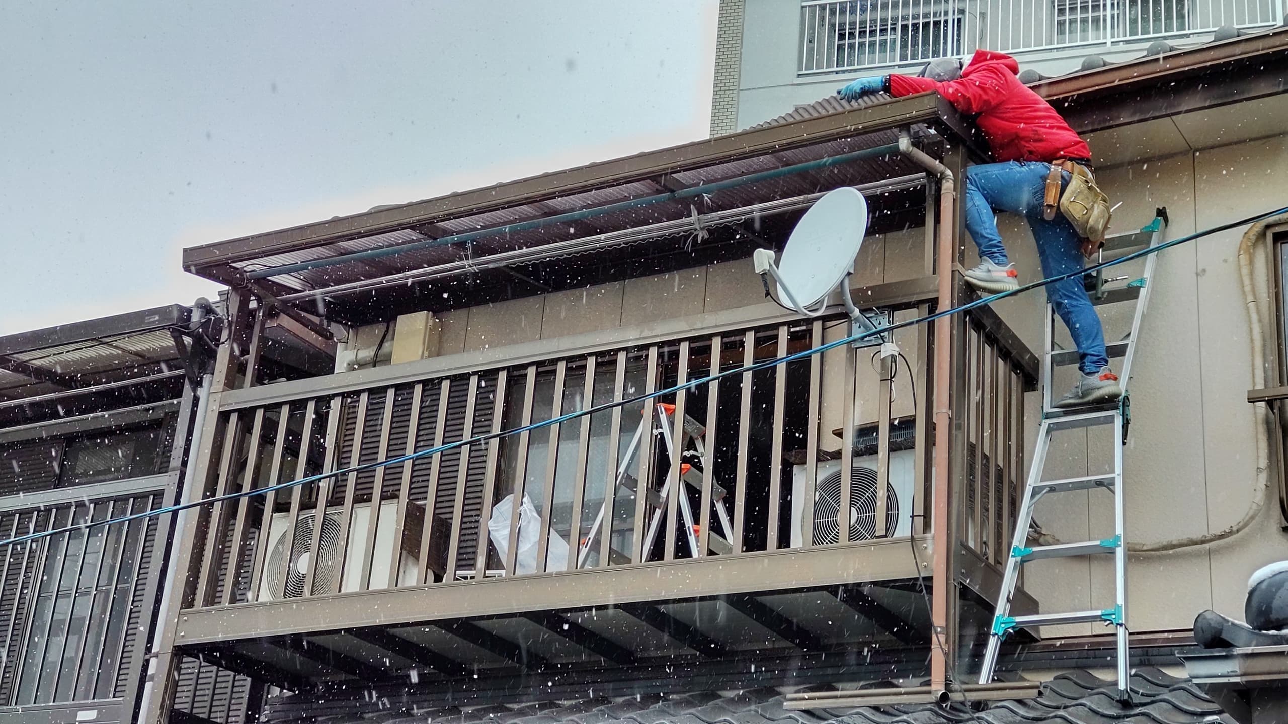 テラス波板交換 名古屋市中区 | テラス波板交換ならエクステリアの窓口名古屋市中区