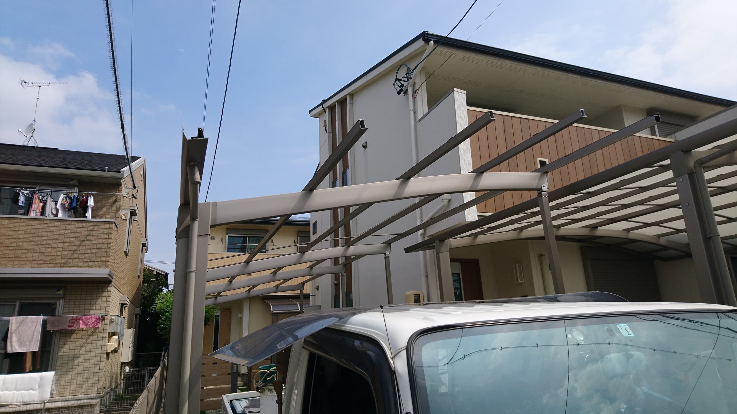 カーポート解体工事 名古屋市中区 | カーポート解体工事ならエクステリアの窓口名古屋市中区